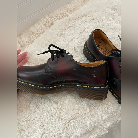 Vintage, Burgundy, Made in England, Dr. Martens - Picture 7 of 10